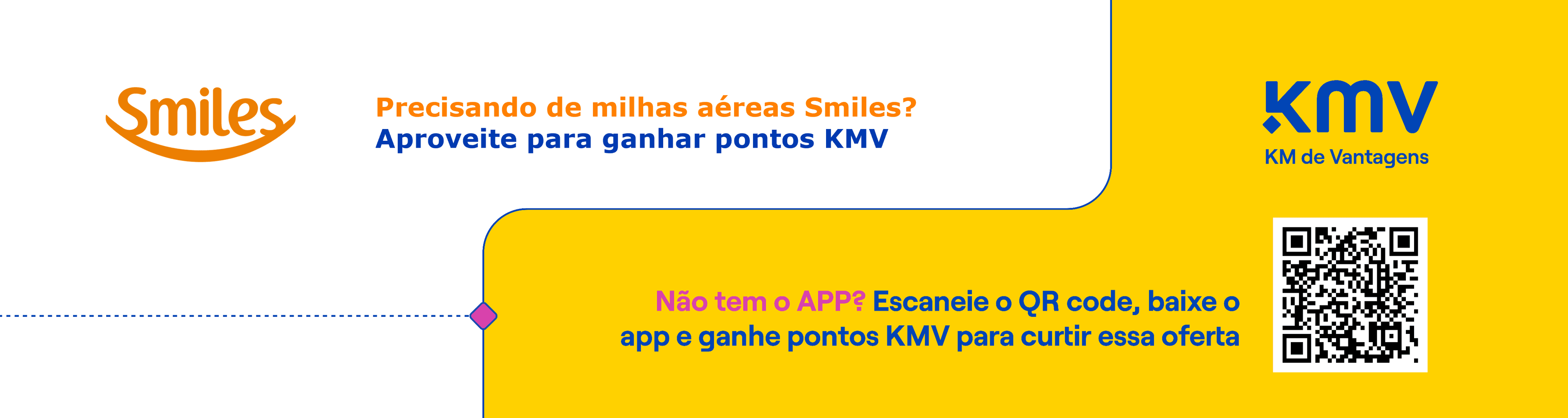 Troque milhas na Smiles a partir de 25 pontos KMV